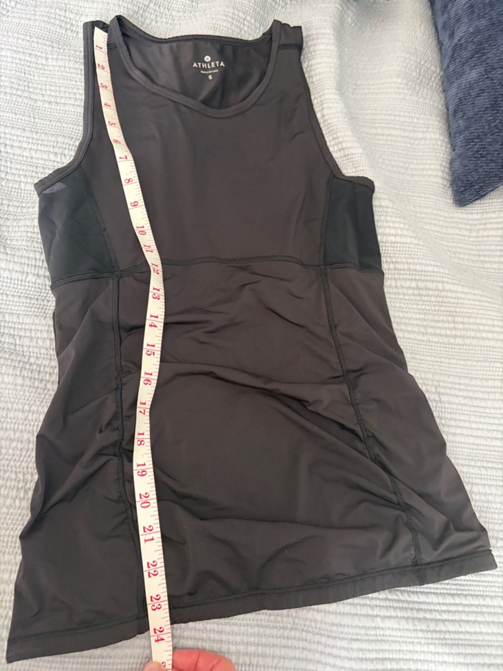 Athleta Black Racerback Performance Tank